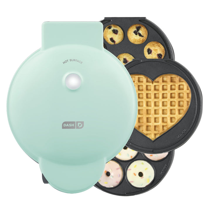 MultiMaker Treat Maker System: Mini Donut, Mini Cupcake, Heart Waffle I2